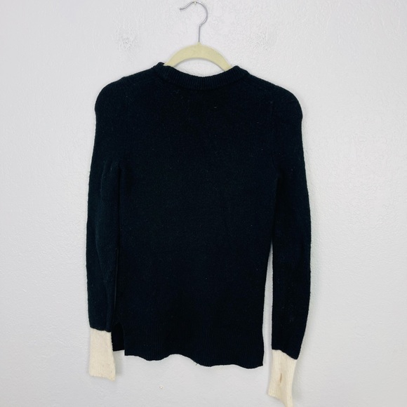 MADEWELL Fremont Pullover Sweater in Black Size XXS - Picture 6 of 7
